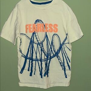 Kids Fearless Roller Coaster Graphic Tee